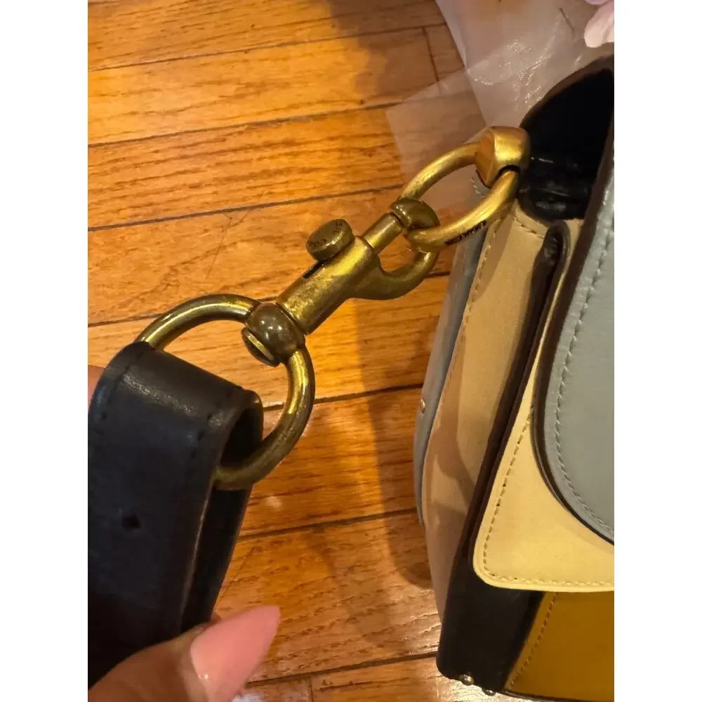 Coach 76044 Dreamer Shoulder Bag In Colorblock (150